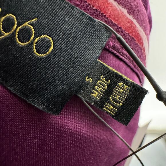 House of Harlow x Revolve Tube Top Shirt Womens Small Burgundy Sequin Crop Party - Picture 5 of 10